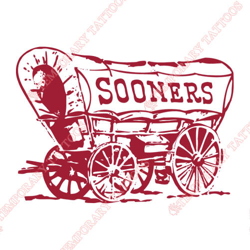Oklahoma Sooners Customize Temporary Tattoos Stickers NO.5765